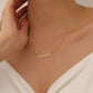 Personalized Name Necklace-22k Gold Plated