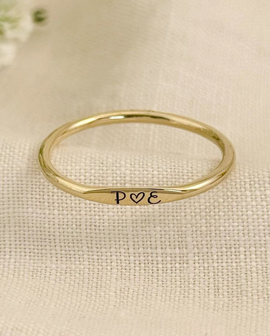 Love Engraved Ring