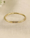 Love Engraved Ring