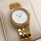 GUCCI Golden With Dial Stone Bezel