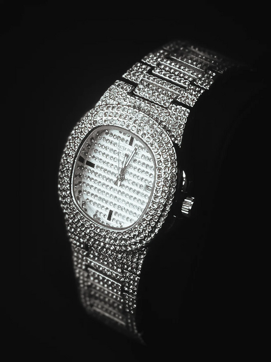 Patek Philippes nautilus ICEY Iced Out