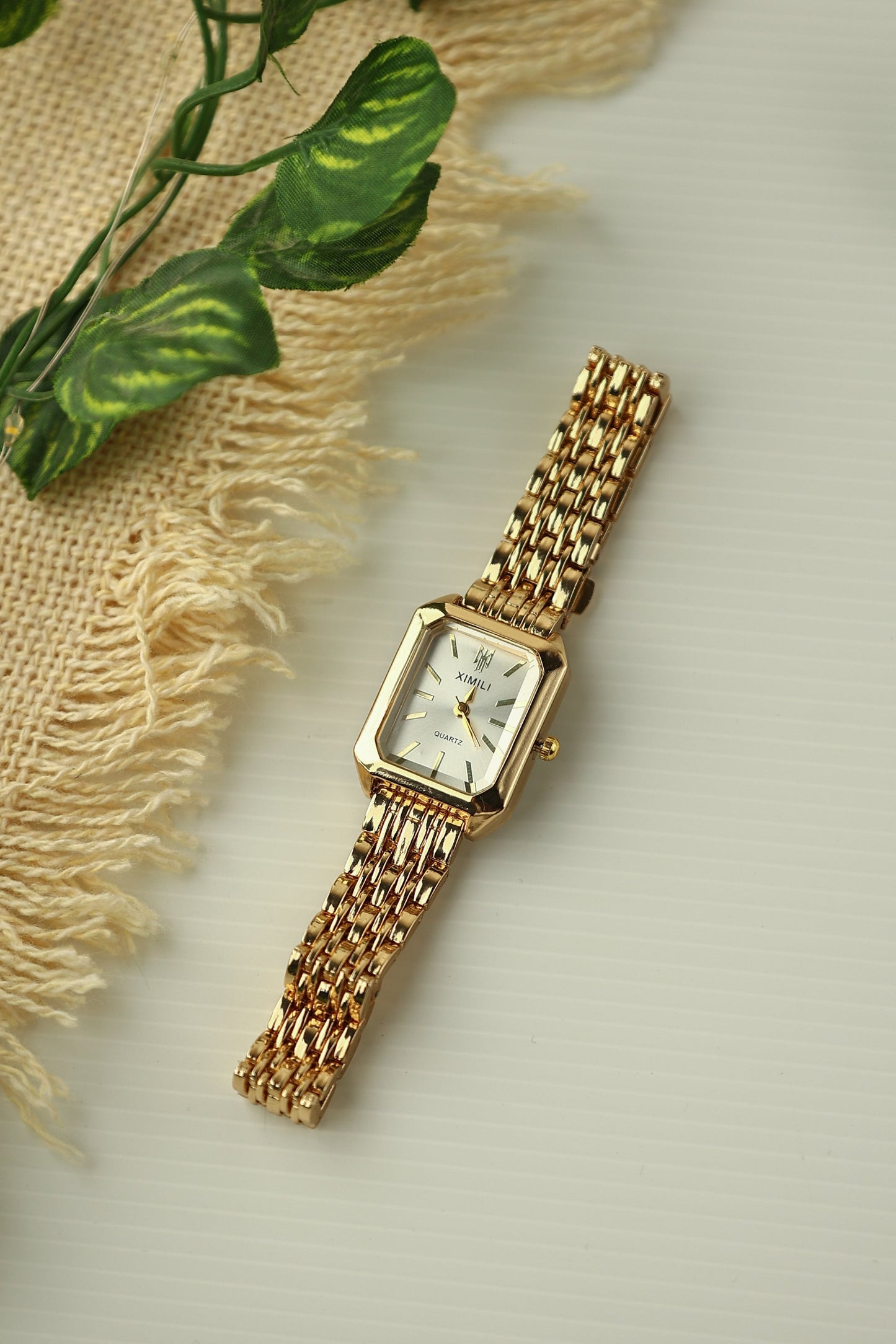 Ximli Squared Premium Gold Plated
