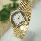 Dior Black Shaded Gold Plated Watch