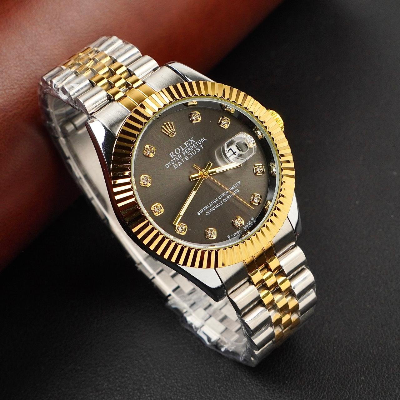 RLX Black Silver-Golden shaded C-1120