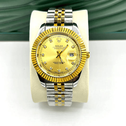Rolex Oyster Luxury Golden Dial