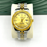 Rolex Oyster Luxury Golden Dial
