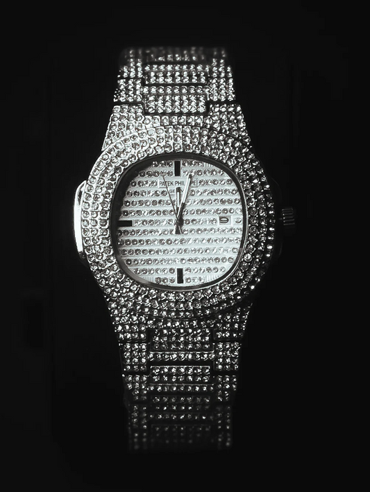 Patek Philippes nautilus ICEY Iced Out
