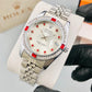 Rolex Datejust Dial Diamond & Ruby Bezel steel