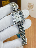 TRUE WORTH Square Vintage Silver Watch