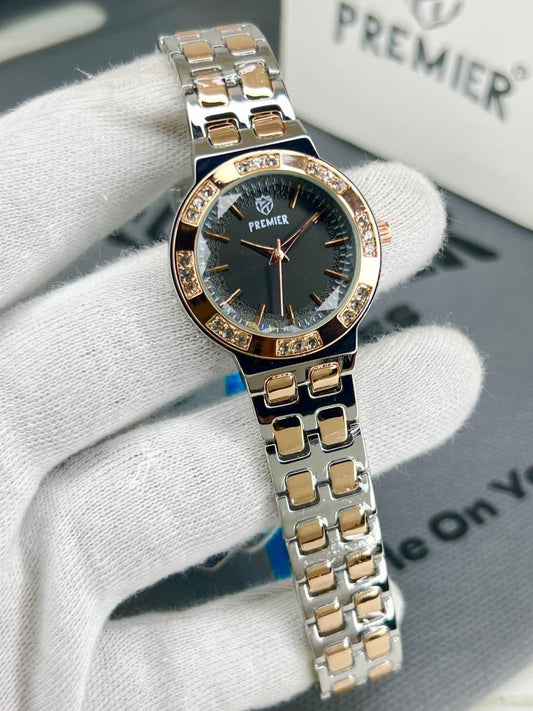 Premier Charcoal Black Dial Watch