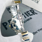 remier Petite White Dial Watch Silver-Tone