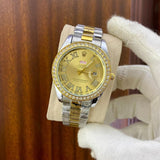 ROLEX  premium Silver Golden shaded