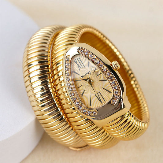 BVLGARI Snake Golden Dial