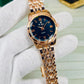 QUARTZ Sapphire Blue Luxe Watc