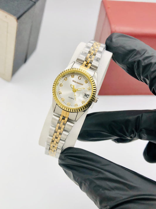 QUARTZ Classic Gold-silver shaded  Goldston