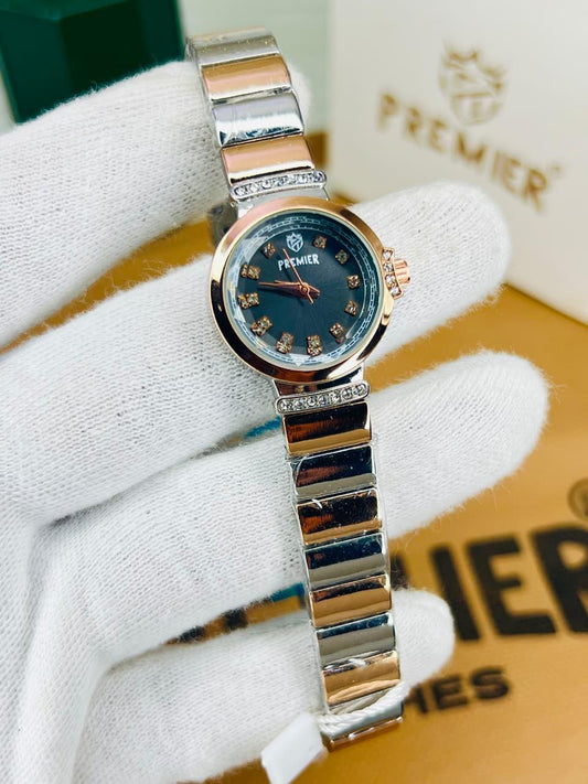PREMIER Royal Green Dial Zone Silver-Golden Shaded