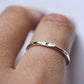 Silver-Plated initial Ring